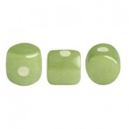 Les perles par Puca® Minos kralen Opaque pistachio 02020/32062